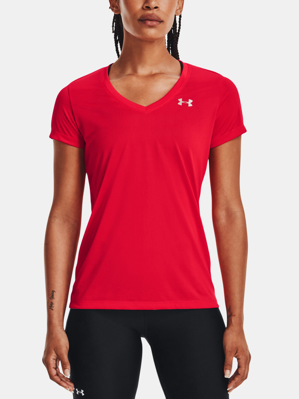 Under Armour Tech SSV Póló Piros fotója