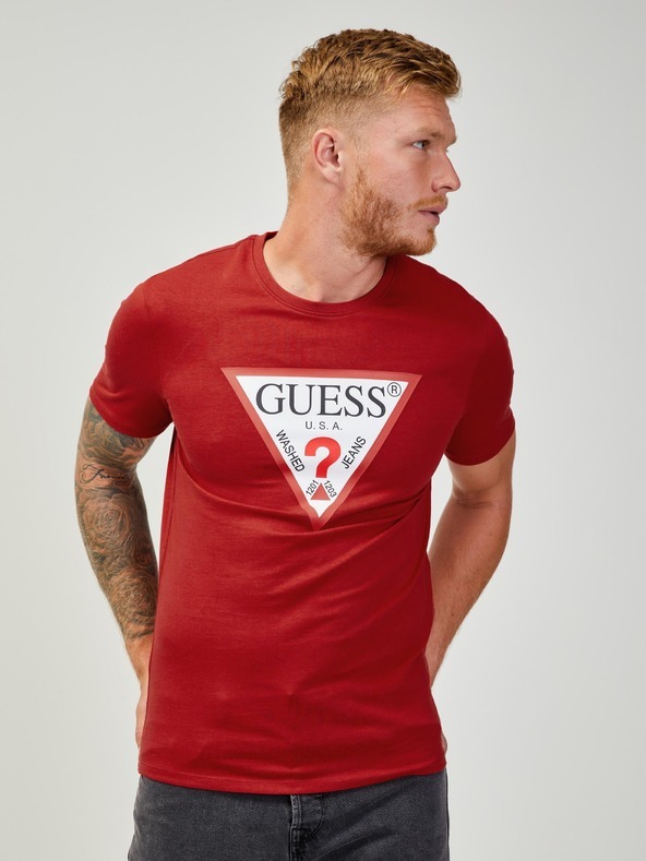 Guess Póló Piros fotója
