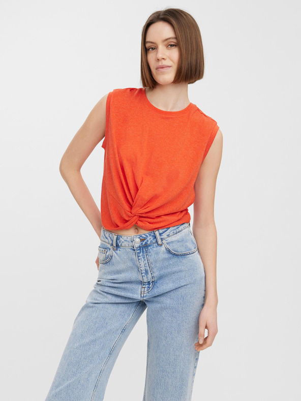 Vero Moda June Trikó Piros fotója