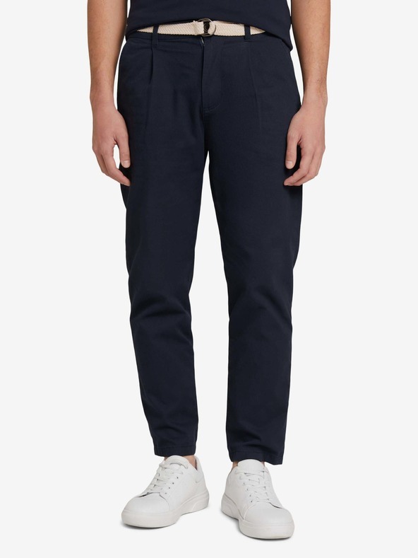 Tom Tailor Denim Chino Nadrág Kék fotója