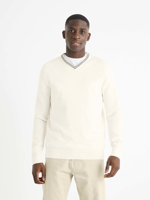 Celio Beretro Pulóver Fehér