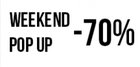 Weekend Pop Up -70% - Premier Outlets logo